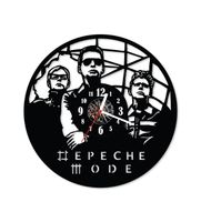 Zegar ścienny z płyty winylowej Depeche Mode 63.13