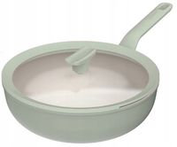 Patelnia wok z pokrywą BergHOFF Balance Sage 28 cm 4.20 l Nieprzywierająca