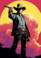 Plakat 39,5x55cm Strzelec z Epoki