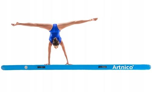 MATA GIMNASTYCZNA DMUCHANA ŚCIEŻKA AKROBATYCZNA 3m MATERAC ĆWICZEŃ AIRTRACK na Arena.pl