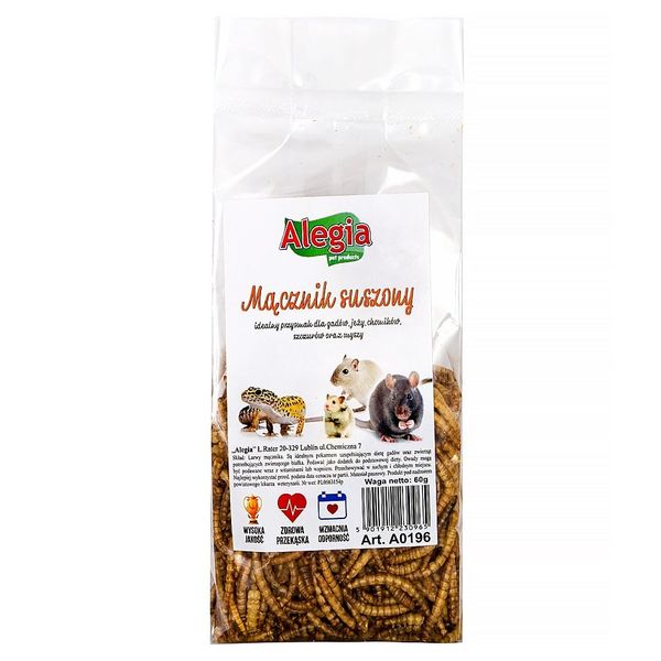 Alegia - larwy mącznika 60g zdjęcie 1