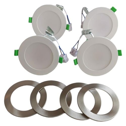 Lampki sufitowe LED 10W 800lm Bluetooth 4 sztuki na Arena.pl