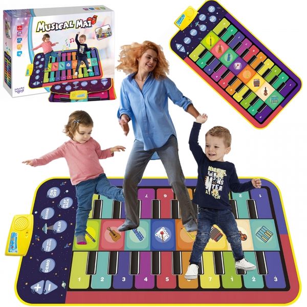 WOOPIE Interaktywna Mata Muzyczna do Tańczenia XXL zdjęcie 1