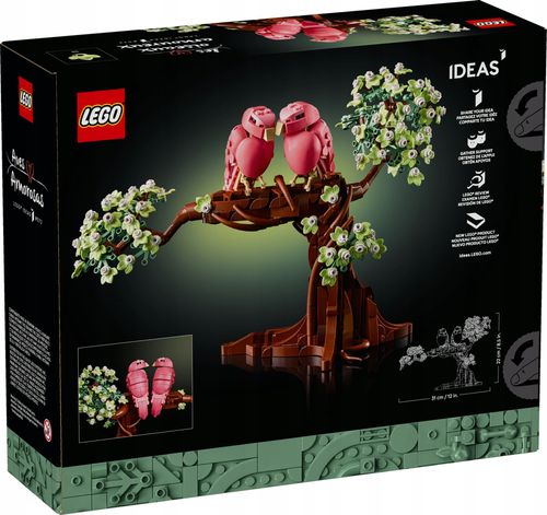 LEGO ICONS 21365 Papużki nierozłączki na Arena.pl