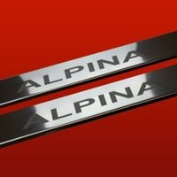 Listwa progowa BMW 3 SERIES E30 ALPINA Stal nierdzewna 304 połysk 2szt