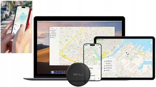 Lokalizator GPS LiTag MiLi IOS APLLE do plecaka kluczy bagażu roweru obroży na Arena.pl