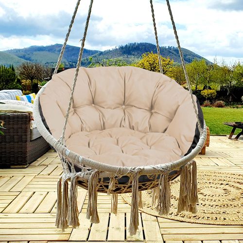 poduszka ogrodowa 122x40 cm na krzesło huśtawkę wiszącą bocianie gniazdo na Arena.pl