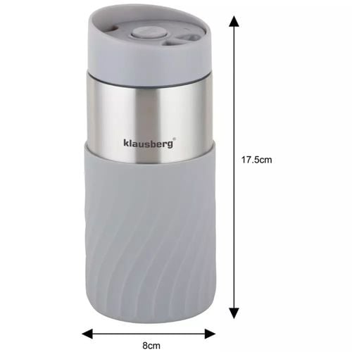 termiczny kubek 300ml click clack klausberg kb-7630 na Arena.pl