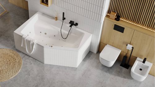 Ness bidet wiszący, biały połysk na Arena.pl