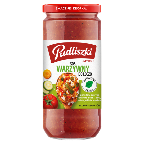 Pudliszki Sos warzywny do leczo 480 g zdjęcie 2