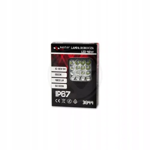 Halogen lightbar-doświetlacz Led 48W 4800lm Master na Arena.pl