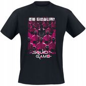 "Guards Group Korean" | T-Shirt | Kolor: czarny | Squid Game L