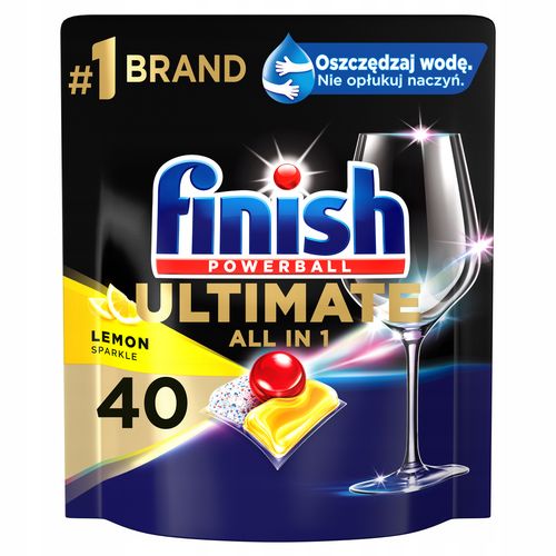 FINISH Kapsułki Ultimate All-in-1 40 cytrynowe na Arena.pl