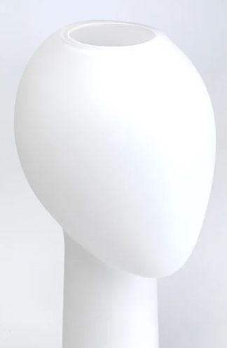 Wazon Cabeza 18x40 cm biały zdjęcie 3