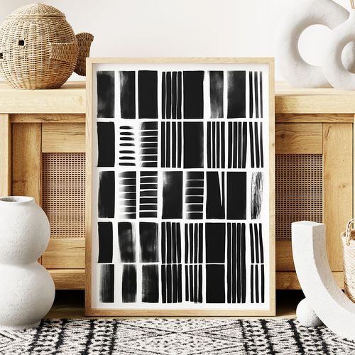 Plakat czarno biały plakat 30x40 cm na Arena.pl