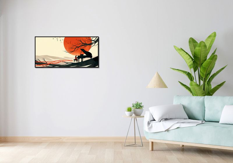 Plakat 91,3x44,5cm Pianistka zdjęcie 4