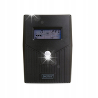 UPS Digitus Line-Interactive LCD 800VA/480W AVR 2x Schuko