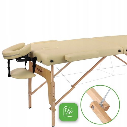 ŁÓŻKO STÓŁ DO MASAŻU SKŁADANY SOFIA LIGHT WYSOKI KOMFORT PIANKA 5CM na Arena.pl