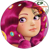 Opłatek na tort Mia i Ja