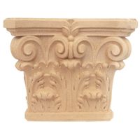 Kapitel głowica, podpora z pyłu drzewnego 210xH180 mm F560407