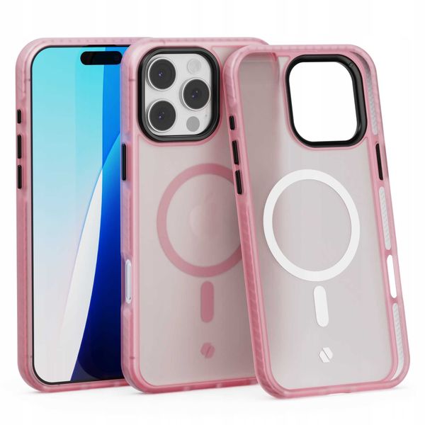 Spacecase Hybrid Fusion Mag Iphone 16 Pro Max Pink zdjęcie 1