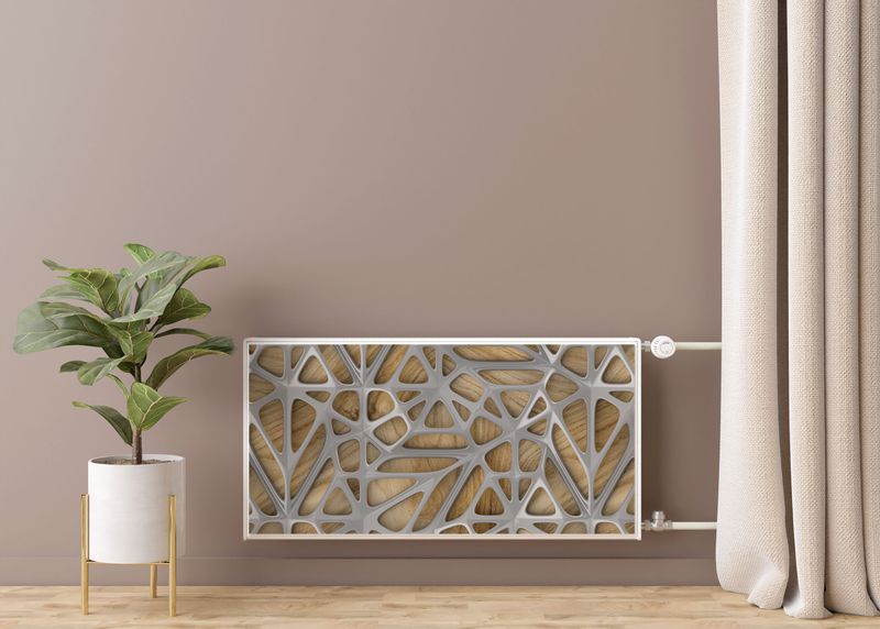 Osłona MAGNETYCZNA Na Grzejnik Abstrakcja Wzór 3D 120cm x 60cm zdjęcie 7