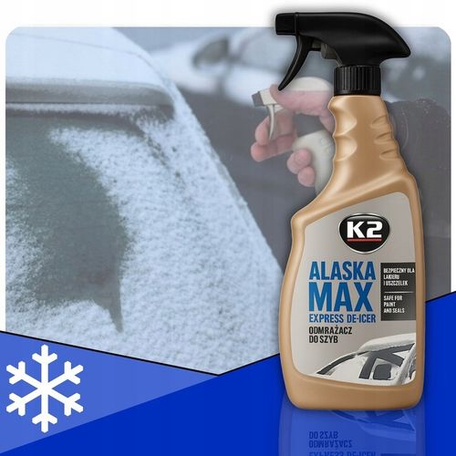 2x K2 Alaska Max 700 ml Odmrażacz Do Szyb Samochodowych Atomizer na Arena.pl