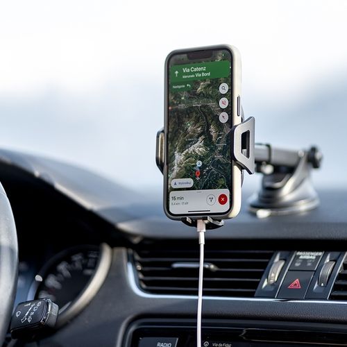 UCHWYT DO SAMOCHODU NA TELEFON SZYBĘ DESKĘ KOKPIT SAMOCHODOWY HOLDER MOCNY na Arena.pl