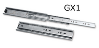 Prowadnica meblowa kulkowa GX1 H-45 mm 300 mm, Pełny wysuw