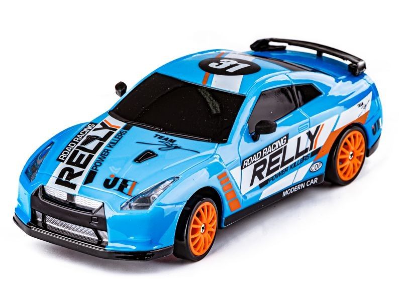 Samochód Do Driftu, Auto RC Drift 1:24 2,4 GHz 4WD NIEBIESKI zdjęcie 2