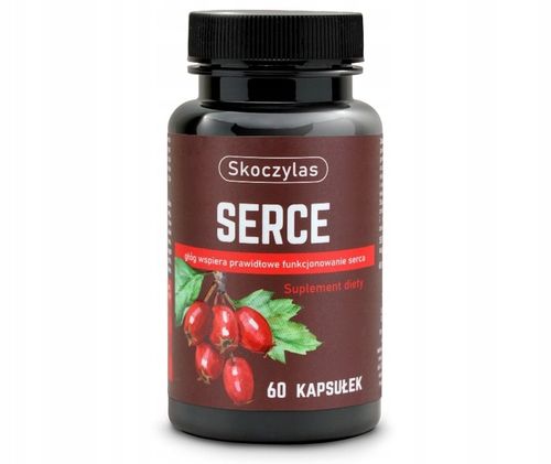 SKOCZYLAS Serce krążenie GŁÓG 60 kapsułek na Arena.pl