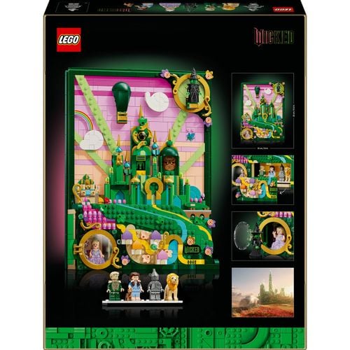 Klocki LEGO Wicked 75685 Obraz Emerald City na Arena.pl