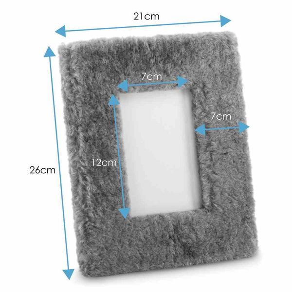 PHOTOFRAME/AH/FUR/DENIM/21X26 zdjęcie 5