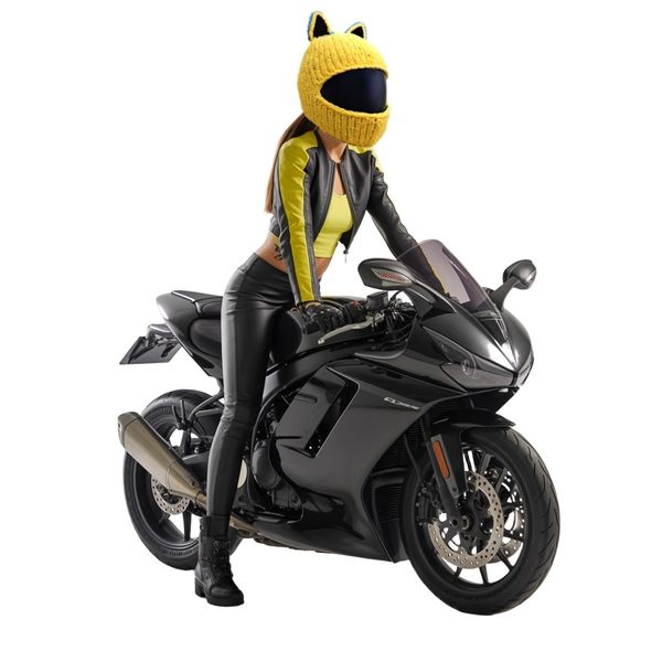 Czapka na kask Cat Rider zdjęcie 7