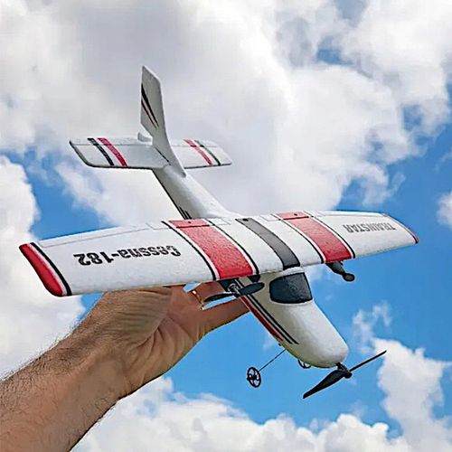 SAMOLOT ZDALNIE STEROWANY LATAJĄCY SZYBOWIEC RC MODEL CESSNA 182 PILOT 2,4 na Arena.pl