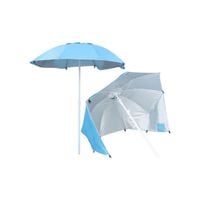 PARASOL PARAWAN PLAŻOWY 2W1 190CM ENERO CAMP