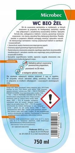 Microbec ULTRA Bakterie Preparat Proszek DO SZAMB 1kg + BIO ŻEL do WC na Arena.pl