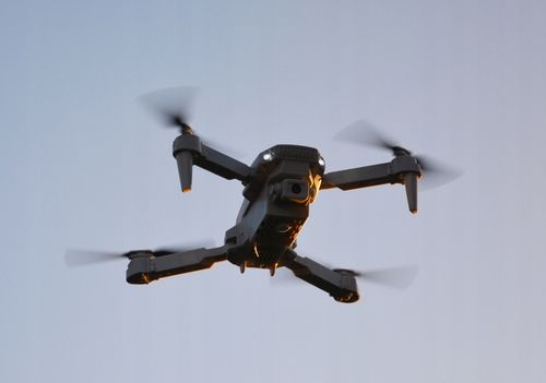 Dron z Kamerą i Podglądem Obrazu 2 Baterie Pokrowiec Stabilny Lot Żyroskop na Arena.pl