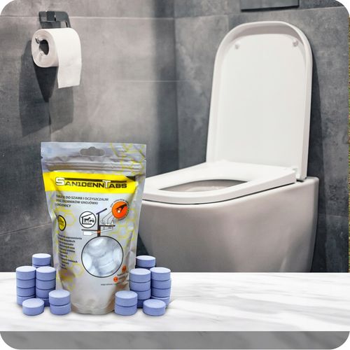 Tabletki bio bakterie do szamba oczyszczalni SANIDENN TAB 52 zapas na na Arena.pl