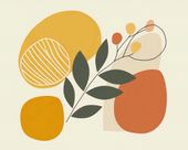 Plakat 50x40cm Światło i Cień w Botanice