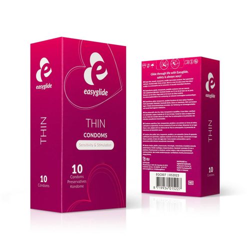 Easyglide - Extra Thin Condoms 10 Pcs na Arena.pl
