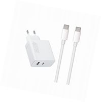 Szybka ładowarka 45W z długim kablem 2m 2 wejścia do Realme C61