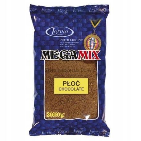 Lorpio Zanęta Mega Mix - Płoć Chocolate - 3kg zdjęcie 1