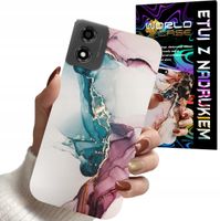 ETUI CASE DO MOTOROLA MOTO E14 - MARMUR WZORY DLA KOBIET PLECKI OBUDOWA