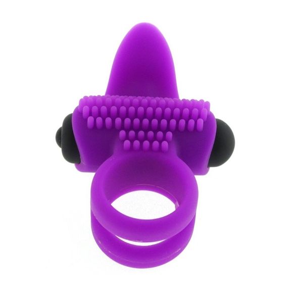 Ring Erekcyjny Ze Stymulatorem Łechtaczki Bullet Lastic Ring zdjęcie 2