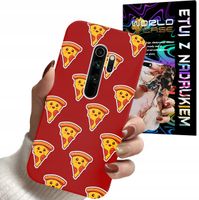 ETUI CASE DO XIAOMI NOTE 8 PRO - PIZZA DAMSKIE WZORY PĄCZKI PIANKI PLECKI