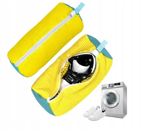 Worek do prania butów do prania źółty z mikrofibrą na Arena.pl