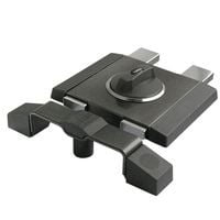 zamek nawierzchniowy z atestem zx brązowy lewy - mp zn ge zb