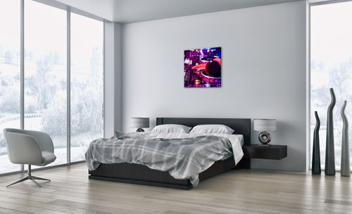 Obraz Na Płótnie - Studio Nagrań  - 60X60 Cm - Ac60X60-2404 na Arena.pl