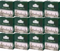 (x12) AHMAD Ekspres 100tb Czarna Earl Grey